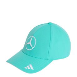 Czapka Mercedes-Amg Petronas Formula 1 Team Driver. Niebieskie czapki męskie ADIDAS, bez wzorów, z materiału, sportowe. Za 219.99 zł.