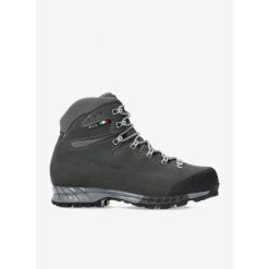 Buty trekkingowe wysokie Zamberlan Rolle Evo GTX. Szare buty trekkingowe męskie Zamberlan, bez wzorów, sportowe, bez obcasa, bez zapięcia. W wyprzedaży za 873.25 zł.
