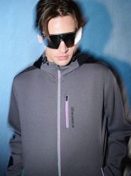 4F Bluza dresowa regular z kapturem męska - szara XL. Szare bluzy rozpinane męskie 4f, m, bez wzorów, z bawełny, z kapturem. Za 269.99 zł.