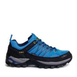 Trekkingi CMP. Niebieskie buty trekkingowe męskie CMP, bez wzorów, bez zapięcia, trekkingowe. Za 279.99 zł.