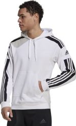 Adidas Bluza adidas SQUADRA 21 Sweat Hoody GT6637 GT6637 biały XXXL. Białe bluzy nierozpinane męskie ADIDAS, m, bez wzorów, bez ramiączek, bez kaptura. Za 130.20 zł.