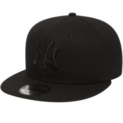 Męska czapka z daszkiem New Era 9FIFTY MLB New York Yankees Cap. Czarne czapki męskie New Era, bez wzorów, z bawełny, sportowe. Za 194.00 zł.
