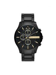 Armani Exchange Zegarek Hampton Chronograph AX2164 Czarny. Czarne zegarki męskie Armani Exchange. Za 1,059.00 zł.