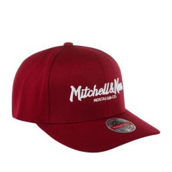 Czapka typu snapback Mitchell & Ness. Brązowe czapki męskie Mitchell & Ness, bez wzorów. Za 181.00 zł.