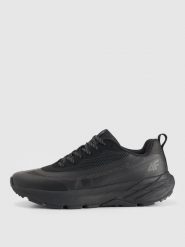 4F Buty do biegania w terenie Speed Trail męskie - czarne 41. Czarne buty do biegania męskie 4f, bez wzorów, z gumy, przed kostkę, bez zapięcia, do biegania. Za 349.99 zł.