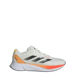 Buty Duramo SL. Białe buty do biegania męskie ADIDAS, bez wzorów, z materiału, bez zapięcia, do biegania. Za 239.00 zł.