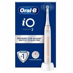 Szczoteczka Oral-B iO Series 2 Różowa. Czerwone szczoteczki elektryczne ORAL-B. Za 216.94 zł.