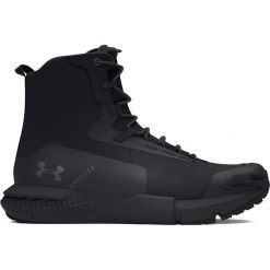 Buty trekkingowe męskie Under Armour Valsetz. Brązowe buty trekkingowe męskie Under Armour, bez wzorów, z materiału, za kostkę, bez zapięcia. Za 499.00 zł.