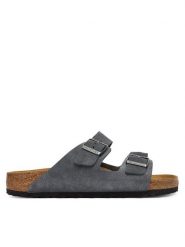 Birkenstock Klapki Arizona 1031632 Szary. Szare klapki i japonki męskie Birkenstock, bez wzorów, ze skóry. Za 509.99 zł.