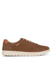 Go Soft Sneakersy MONE-01N MI08 Brązowy. Brązowe buty sportowe na co dzień męskie GO SOFT, m, bez wzorów, z nubiku, bez ramiączek, bez kaptura. Za 229.99 zł.