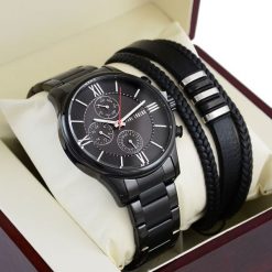 Zegarek Paul Lorens Zestaw męski zegarek SAVRES 1A5 + bransoletka Pacific. Zegarki męskie Paul Lorens. Za 317.00 zł.