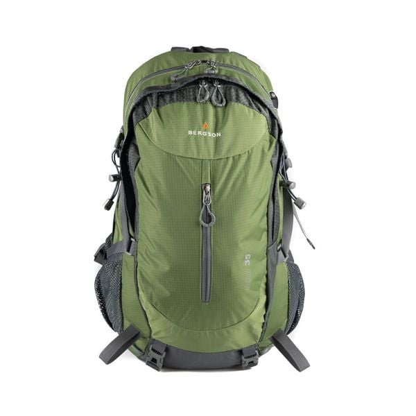 Plecak turystyczny Adal 35l 1. Zielone plecaki męskie Bergson, bez wzorów. W wyprzedaży za 265.00 zł.