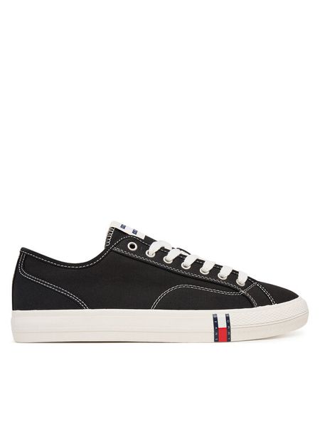 Tommy Jeans Tenisówki Archive Vulc Y2K EM0EM01674 Czarny. Czarne trampki męskie Tommy Jeans, bez wzorów, z jeansu, bez zapięcia. Za 289.99 zł.
