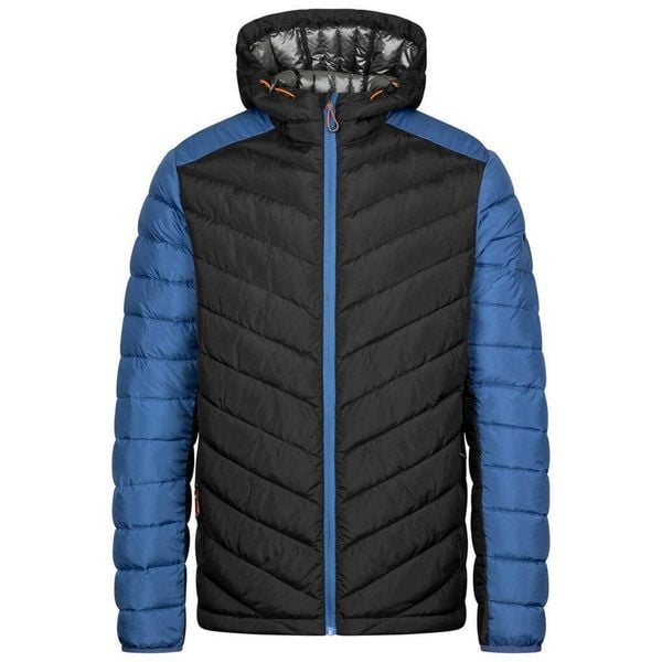Trespass Eriska - Męska kurtka casualowa czarna. Czarne kurtki męskie Trespass, m, bez wzorów, z puchu, sportowe, bez ramiączek, bez kaptura. Za 435.99 zł.