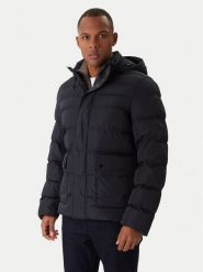 Geox Kurtka zimowa Leitan M5628C T3266 F1624 Granatowy Regular Fit. Niebieskie kurtki męskie Geox, na zimę, m, bez wzorów, z syntetyku, bez ramiączek, bez kaptura. Za 1,169.00 zł.