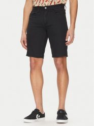 Blend Szorty jeansowe 20718128 Czarny Regular Fit. Czarne szorty męskie Blend, bez wzorów, z bawełny. Za 89.99 zł.