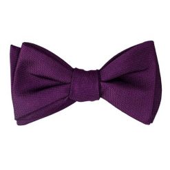 Mucha do Samodzielnego Zawiązania, Fioletowa, Elegancka -EM Men's Accessories- Męska. Fioletowe krawaty i muchy męskie Em men's accessories, bez wzorów, eleganckie. Za 79.99 zł.