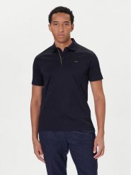 Paul&Shark Polo 15311726 Granatowy Regular Fit. Niebieskie koszulki polo męskie PAUL&SHARK, m, bez wzorów, z bawełny, bez kołnierzyka, bez ramiączek. Za 799.99 zł.