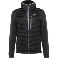 Jack Wolfskin SKYLAND CROSSING MEN Kurtka Outdoor black. Czarne kurtki outdoor męskie Jack Wolfskin, z materiału. Za 589.00 zł.