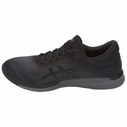 Asics Fuzex Rush t718n-9097 41,5 Czarne. Czarne buty do biegania męskie Asics, z syntetyku. W wyprzedaży za 399.99 zł.