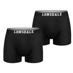 Męskie bokserki Lonsdale Oxfordshire 2-pack - bawełna. Fioletowe bokserki męskie Lonsdale, l, bez wzorów, z bawełny. Za 165.99 zł.