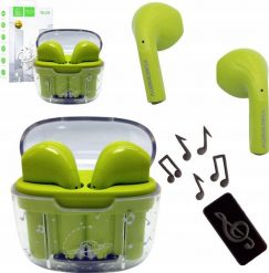 Słuchawki Vega SŁUCHAWKI BLUETOOTH DENMEN EARBUDS ZIELONE DL29 TWS>. Zielone słuchawki bluetooth Vega. Za 40.22 zł.