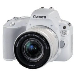 Canon Eos 200d + 18-55 Is Stm White (2253C001). Aparaty lustrzanki marki Canon. W wyprzedaży za 2,632.00 zł.