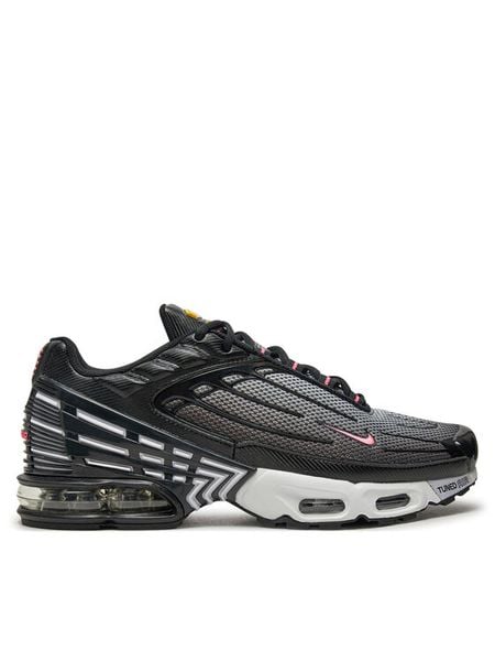 Nike Sneakersy Air Max Plus III HF3838 001 Czarny. Czarne buty sportowe na co dzień męskie Nike, m, bez wzorów, z materiału, bez ramiączek, bez kaptura. Za 839.99 zł.