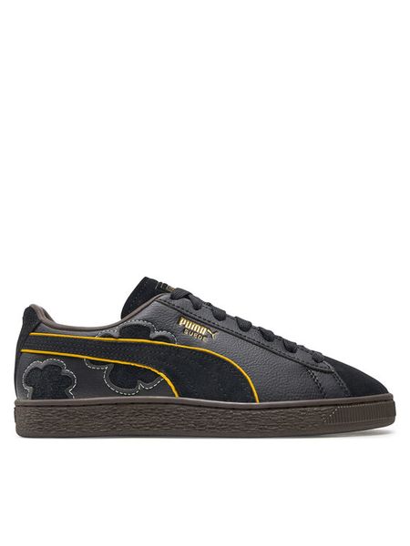 Puma Sneakersy Suede 4 ONE PIECE 396525 01 Czarny. Czarne buty sportowe na co dzień męskie Puma, m, bez wzorów, ze skóry, bez ramiączek, bez kaptura. Za 319.99 zł.