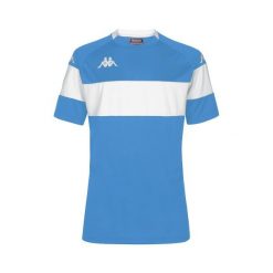 Jersey Kappa Dareto. Białe t-shirty sportowe męskie Kappa, bez wzorów, z jersey, sportowe, bez ramiączek. W wyprzedaży za 82.95 zł.