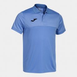 Polo Joma Montreal. Niebieskie koszulki polo męskie Joma, bez wzorów, eleganckie, bez kołnierzyka, bez ramiączek. W wyprzedaży za 128.25 zł.