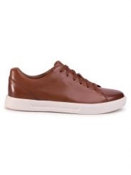 Clarks Sneakersy Un Costa Lace 261486907 Brązowy. Brązowe buty sportowe na co dzień męskie Clarks, m, bez wzorów, ze skóry, bez ramiączek, bez kaptura. Za 309.99 zł.