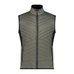 Kurtka puchowa bez rękawów CMP. Zielone kurtki męskie CMP, m, bez wzorów, z puchu, bez ramiączek, bez kaptura. Za 306.50 zł.