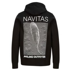 Bluza męska Navitas Joy Hoody. Czarne bluzy nierozpinane męskie NAVITAS, m, bez wzorów, sportowe, bez ramiączek, bez kaptura. Za 189.99 zł.