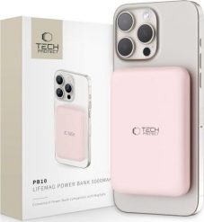 Powerbank Tech-Protect TECH-PROTECT PB10 LIFEMAG MAGSAFE POWER BANK 5000MAH PINK. Różowe powerbanki TECH-PROTECT. Za 92.27 zł.