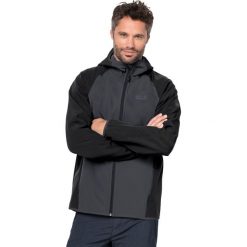 Jack Wolfskin Kurtka męska ZENON SOFTSHELL MEN Ebony r. L (1305132). Kurtki męskie marki Jack Wolfskin. Za 345.00 zł.