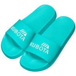 Klapki Męskie Basenowe Kubota Basic. Niebieskie klapki i japonki męskie Kubota, bez wzorów. W wyprzedaży za 55.99 zł.