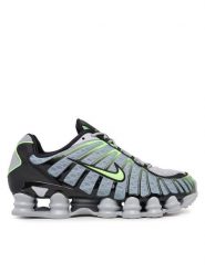 Nike Sneakersy Shox TL AV3595 005 Szary. Szare buty sportowe na co dzień męskie Nike, m, bez wzorów, z materiału, bez ramiączek, bez kaptura. Za 599.99 zł.