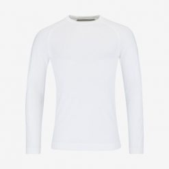 Koszulka z długim rękawem męska FLEX Seamless. Białe t-shirty sportowe męskie Head, m, bez wzorów, sportowe, bez ramiączek. W wyprzedaży za 196.00 zł.