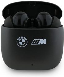 Słuchawki Bluetooth TWS BMW M Metal M Logo Print ANC-ENC czarny. Czarne słuchawki bluetooth BMW. Za 203.45 zł.