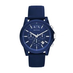 Zegarek Armani Exchange. Niebieskie zegarki męskie Armani Exchange. Za 629.99 zł.