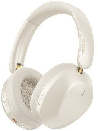 Słuchawki bezprzewodowe Dudao X22 Max nauszne Bluetooth z ANC - beżowe. Brązowe słuchawki bluetooth Dudao. Za 56.06 zł.
