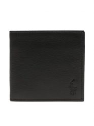 Polo Ralph Lauren Portfel 405914235002 Czarny. Czarne portfele męskie Polo Ralph Lauren, bez wzorów, ze skóry. Za 379.99 zł.