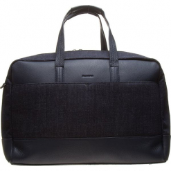 Torba w kolorze granatowym - 60 x 55 x 21 cm. Niebieskie torby męskie na ramię Marc O'Polo, w paski, z denimu. W wyprzedaży za 432.95 zł.