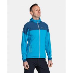 Męska bluza outdoorowa Kilpi MEMPHIS-M. Niebieskie bluzy nierozpinane męskie Kilpi, m, bez wzorów, sportowe, bez ramiączek, bez kaptura. Za 267.13 zł.
