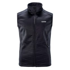 Bezrękawnik Męska Softshell Octavio. Czarne kurtki softshell męskie Hi-tec, m, bez wzorów, z softshellu, bez kaptura, trekkingowe. Za 119.99 zł.