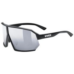 Okulary sportowe Uvex Sportstyle 237. Czarne okulary przeciwsłoneczne męskie Uvex, bez wzorów, casualowe. W wyprzedaży za 315.50 zł.