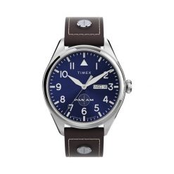 Zegarek Timex. Brązowe zegarki męskie Timex. Za 849.99 zł.