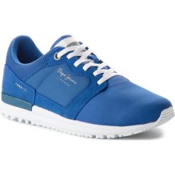 Sneakersy PEPE JEANS - Tinker Pro 120 PMS30416 Lagoon 539. Niebieskie buty sportowe na co dzień męskie Pepe Jeans, z jeansu. W wyprzedaży za 239.00 zł.
