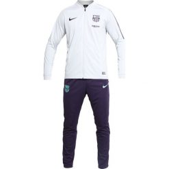 Nike Performance FC BARCELONA DRY SUIT Artykuły klubowe wolf grey/purple dynasty. Szare komplety dresowe męskie Nike Performance, z materiału, sportowe. Za 489.00 zł.
